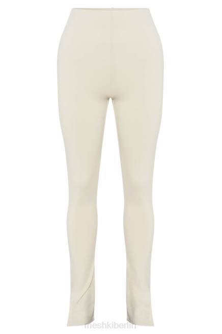 Kleidung Meshki Michelle Leggings mit seitlichem Schlitz Creme 2F8B1470