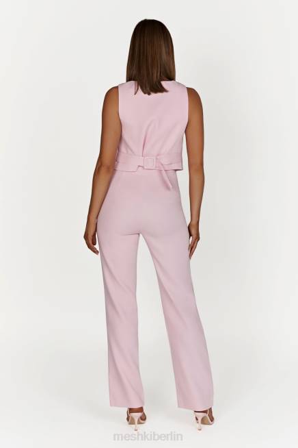 Kleidung Meshki Allanah-Hose mit geradem Bein erröten rosa 2F8B1426