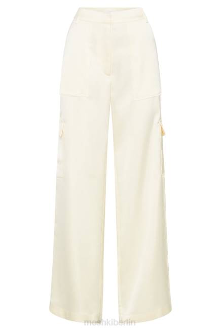 Kleidung Meshki Amaya Satin-Cargohose Knochen 2F8B1511