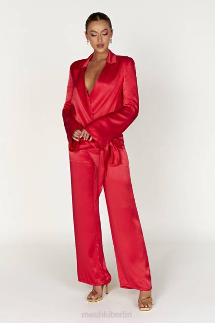 Kleidung Meshki Aspyn-Satinhose Rot 2F8B1428