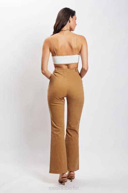 Kleidung Meshki Cindy Schlaghose Kamel 2F8B1422