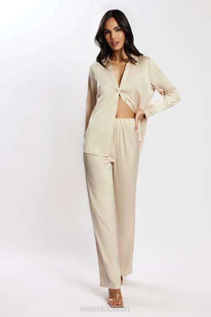 Kleidung Meshki Emelie Satinhose Sekt 2F8B1512