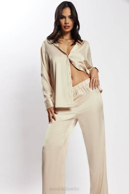 Kleidung Meshki Emelie Satinhose Sekt 2F8B1512
