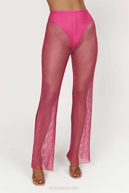 Kleidung Meshki Emerson Diamant-Mesh-Hose Rosa 2F8B1614