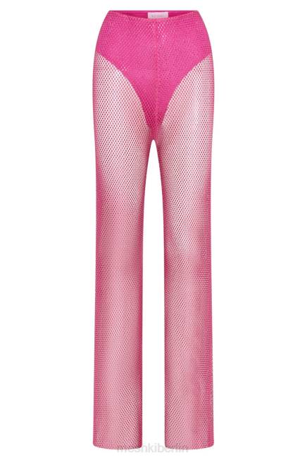 Kleidung Meshki Emerson Diamant-Mesh-Hose Rosa 2F8B1614