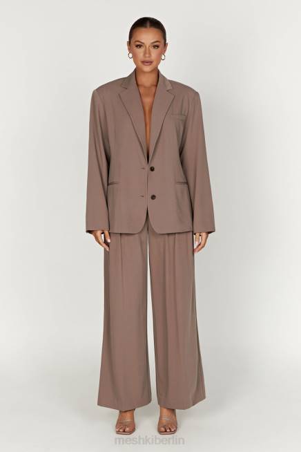 Kleidung Meshki Jemima-Hose mit geradem Bein Kokos 2F8B1351