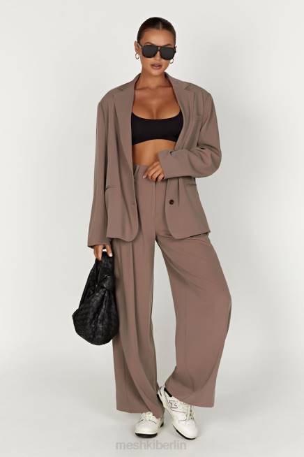 Kleidung Meshki Jemima-Hose mit geradem Bein Kokos 2F8B1351