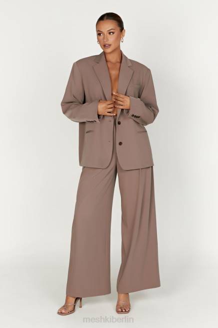 Kleidung Meshki Jemima-Hose mit geradem Bein Kokos 2F8B1351