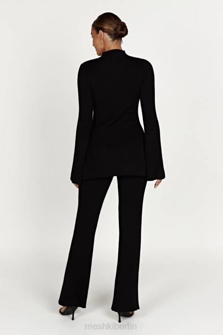 Kleidung Meshki Jovie-Strickhose Schwarz 2F8B1393