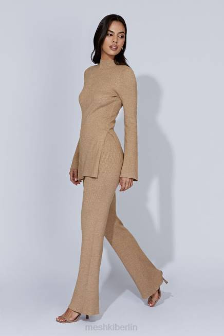 Kleidung Meshki Jovie-Strickhose Taupe 2F8B1406