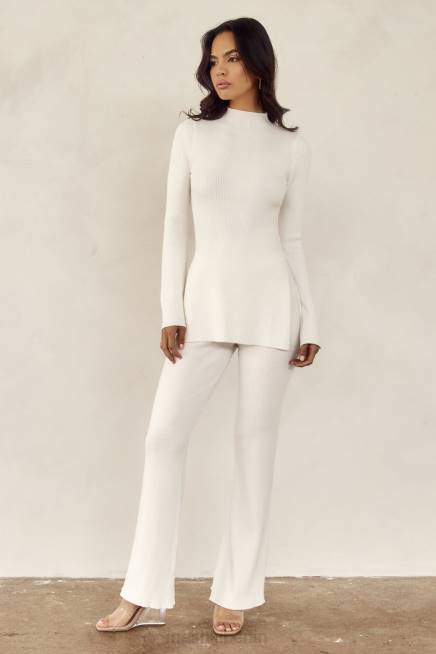 Kleidung Meshki Jovie-Strickhose cremefarben 2F8B1318