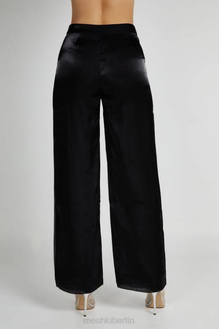 Kleidung Meshki Kinsley transparente Hose Schwarz 2F8B1282