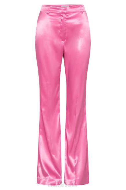 Kleidung Meshki Maeva-Satin-Schlaghose Kaugummirosa 2F8B1489