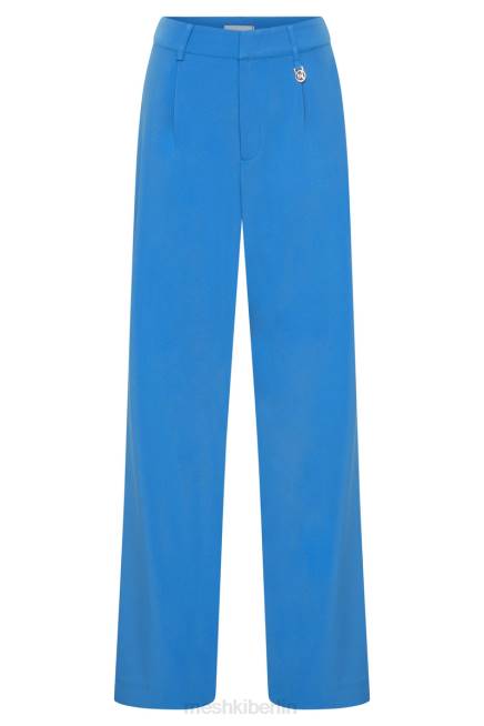 Kleidung Meshki Minu-Hose mit weitem Bein und mittelhohem Bund azurblau 2F8B1514
