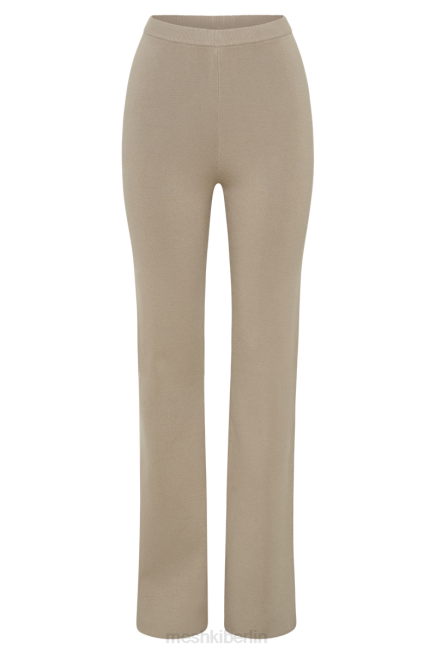 Kleidung Meshki Rosetta-Schlagstrickhose Taupe 2F8B1357