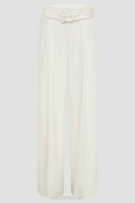 Kleidung Meshki Tenley-Anzughose mit weitem Bein Elfenbein 2F8B1248