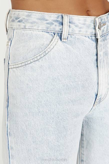 Kleidung Meshki Ainsley-Jeans mit mittlerer Leibhöhe hellblau 2F8B1520