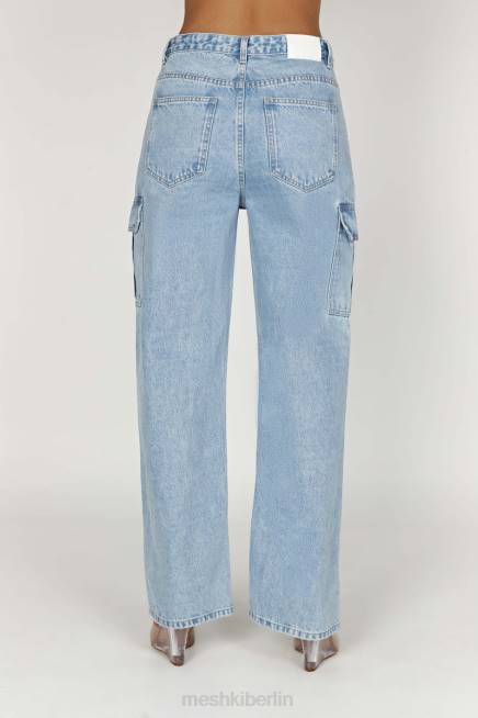 Kleidung Meshki Jagger entspannte Denim-Jeans Mittelblau 2F8B1263