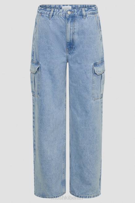 Kleidung Meshki Jagger entspannte Denim-Jeans Mittelblau 2F8B1263