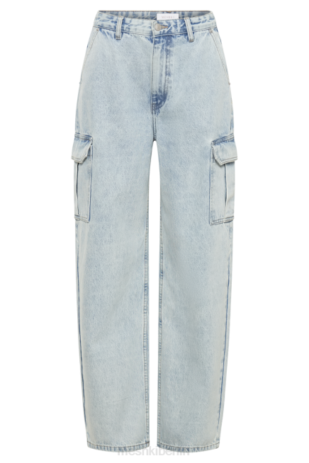 Kleidung Meshki Jagger entspannte Denim-Jeans hellblau 2F8B1323
