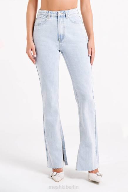 Kleidung Meshki Lauren Jeans mit geradem Bein hellblau 2F8B1235