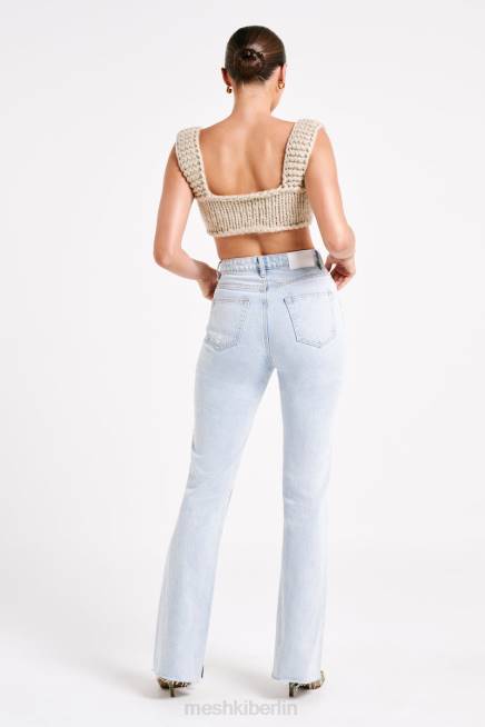 Kleidung Meshki Lauren Jeans mit geradem Bein hellblau 2F8B1235
