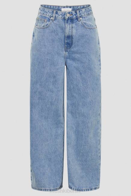 Kleidung Meshki Raben-Baggy-Jeans mittelblaue Waschung 2F8B1243