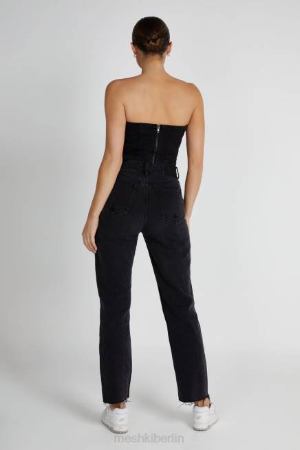 Kleidung Meshki Tina Mama Jeans schwarz gewaschen 2F8B1319