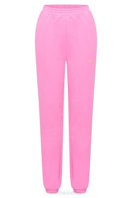 Kleidung Meshki Camille übergroße Fleeceback-Jogginghose Bonbonrosa 2F8B1515