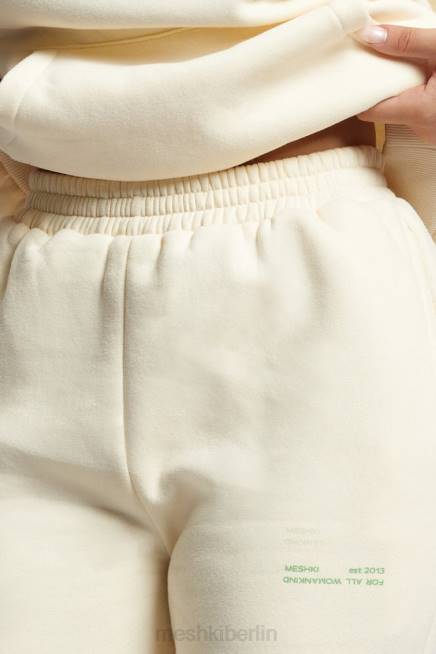 Kleidung Meshki Camille übergroße Fleeceback-Jogginghose Mäusespeck 2F8B1294