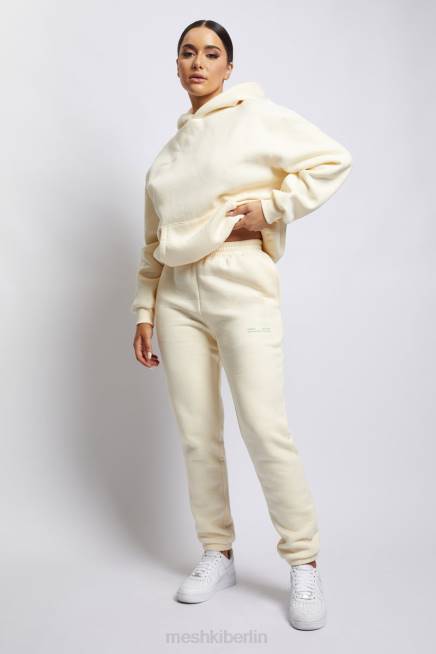 Kleidung Meshki Camille übergroße Fleeceback-Jogginghose Mäusespeck 2F8B1294