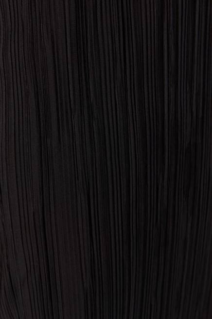 Kleidung Meshki Elsie Plissee-Maxirock Schwarz 2F8B1365