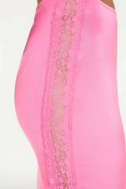 Kleidung Meshki Maxirock aus Bellamy-Spitze Kaugummirosa 2F8B1529