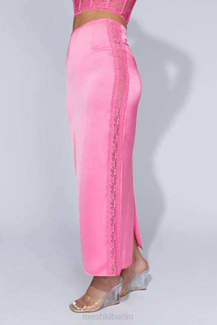 Kleidung Meshki Maxirock aus Bellamy-Spitze Kaugummirosa 2F8B1529