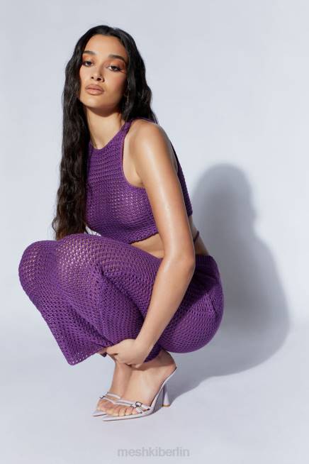 Kleidung Meshki Raquel Häkel-Maxirock Traube 2F8B1541