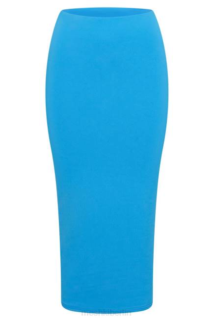 Kleidung Meshki Charley Midirock Cyan-Blau 2F8B1554