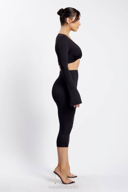 Kleidung Meshki Charley Midirock Schwarz 2F8B1403