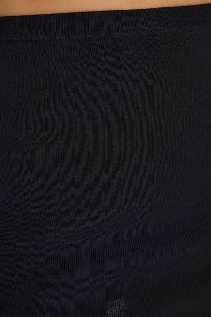 Kleidung Meshki Carol-Strick-Minirock Schwarz 2F8B1328