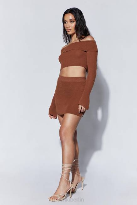 Kleidung Meshki Esme-Strick-Minirock Ton 2F8B1456