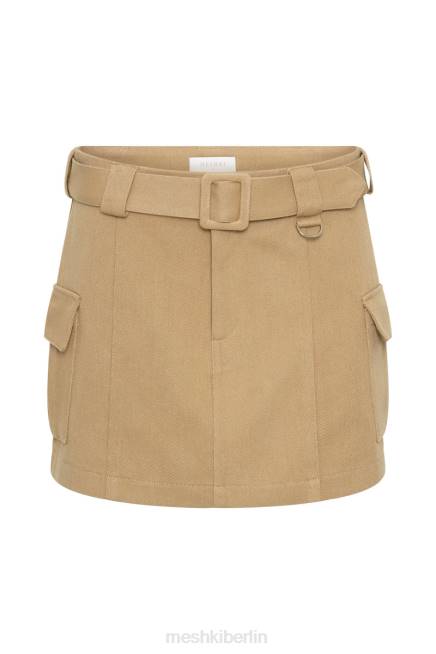 Kleidung Meshki Ferne Cargo-Minirock Stein 2F8B1435