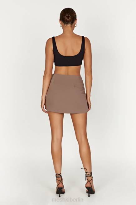Kleidung Meshki Malika passender Minirock Kokos 2F8B1369