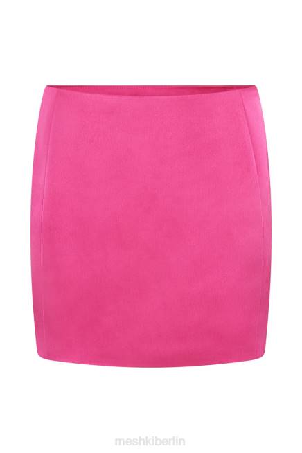 Kleidung Meshki Minirock mit niedrigem Bund von Briony Fuchsie 2F8B1444