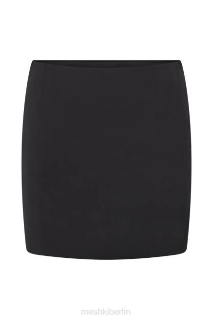 Kleidung Meshki Minirock mit niedrigem Bund von Briony Schwarz 2F8B1348