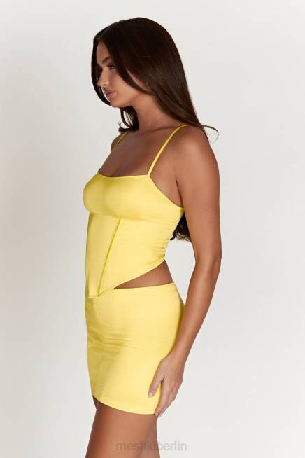 Kleidung Meshki Minirock mit niedrigem Bund von Briony Zitrone 2F8B1445