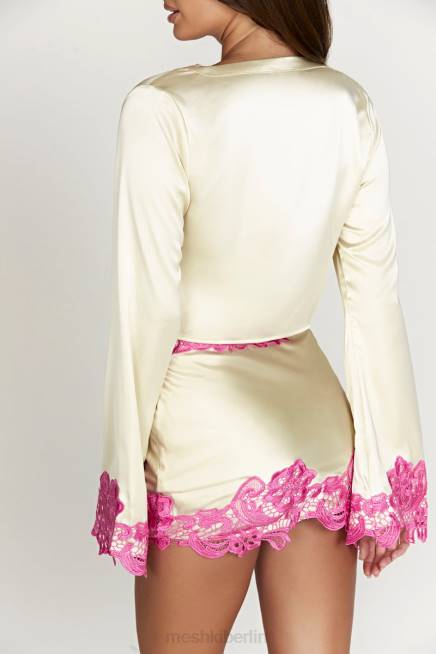 Kleidung Meshki Niamh Micro-Minirock mit Spitze nackt 2F8B1522