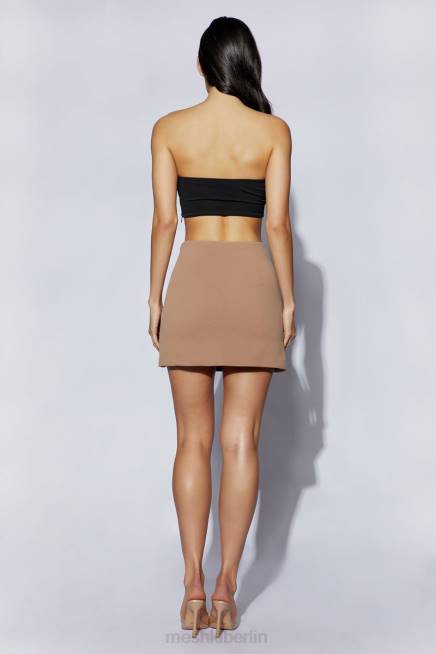 Kleidung Meshki Romee Minirock Taupe 2F8B1569