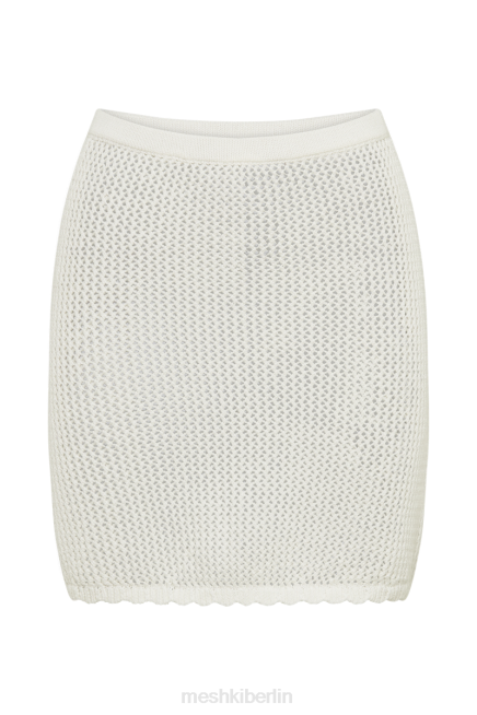 Kleidung Meshki Sylvana Häkel-Minirock Weiß 2F8B1237