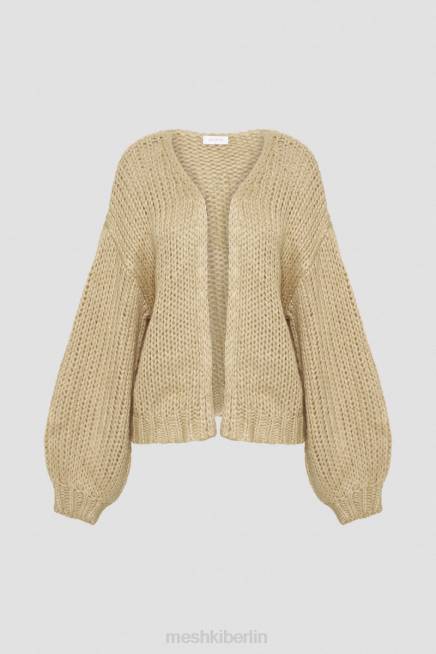 Kleidung Meshki Irina Grobstrick-Cardigan Taupe 2F8B1627