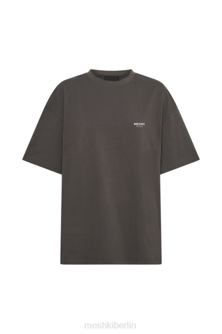 Kleidung Meshki Jaimie übergroßes T-Shirt dämmerungsschwarz 2F8B807