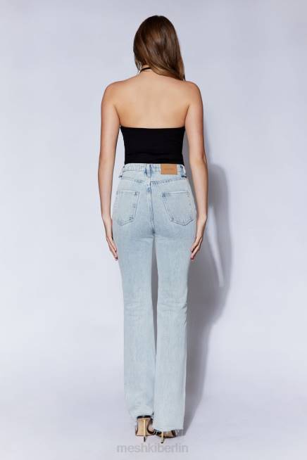 Kleidung Meshki Neckholder-Body aus Rippstrick von Arden Schwarz 2F8B979